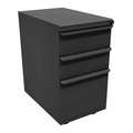 Zapf 15" W Mobile Ped, Box File, 23\u0022, Dark Neutral ZSMPBBF23_DT