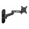 Tripp Lite TV Wall Monitor Mount Arm Swivel Tilt, 13" to 27" Screen DWM1327SE