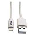 Tripp Lite Charge Cable, Apple Lightning, White, 10ft M100-010-WH