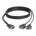 Tripp Lite VGA Cable, Hi Res, HD15 M, 2xHD15 F, 6ft P516-006-HR