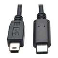 Tripp Lite USB 2.0 Cable, Hi-Speed, Mini B-C, M/M, 6ft U040-006-MINI