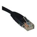 Tripp Lite Cat5e Cable, Molded, RJ45 M/M, Black, 6ft N002-006-BK