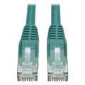 Tripp Lite Cat6 Cable, Snagless, Molded, M/M, Green, 3ft N201-003-GN