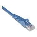 Tripp Lite Cat6 Cable, Snagless, Molded, M/M, Blue, 30ft N201-030-BL
