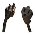 Tripp Lite Power Cord, 5-15P to 5-15R, 10A, 18AWG, 10ft P022-010