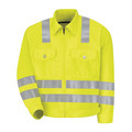 Red Kap Hi-Visibility Ike Style Jacket JY32HV RG 48