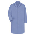 Red Kap Mens Lt Blue Lab Coat W/ Grippers KP18LB RG S