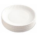 Ajm Packaging Paper Plate, 9", White, PK1200 AJM PP9GRAWH