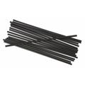 Boardwalk Stirrer-Straw 5-1/4", Black, PK1000 BWK STRU525B10 CASE