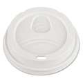 Dixie Dome Cup Lid for 12-16 oz., White, Pk100 D9542 PACK