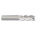 Zoro Select End Mill, 3/8 3FL 45 HPNF, 1-1/8 LOC Ball 283-371135