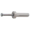 Mkt Fastening Tap-It Nail Drive Anchor, 1/4" Dia., 2" L, Nylon 100 PK 5830000