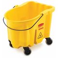 Rubbermaid Commercial WaveBrake(R) Mop Bucket, Yellow FG747000YEL