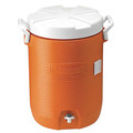 Rubbermaid Commercial Water Cooler, 5 gal., Orange 1840999