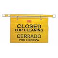 Rubbermaid Commercial Safety Sign, Closed for Cleaning, FG9S1600YEL FG9S1600YEL