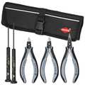 Knipex Electronic Tool Set, 3 Pliers, 5Pc Set 9K 00 80 11 US