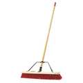 Rubbermaid Commercial Push Broom, Medium Surface, 24" 1960463