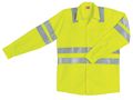 Red Kap Ls Hi-Viz Workshirt-Ansi Class 3, M SS14AB RG M