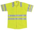 Red Kap Ss Hi-Viz Workshirt - Ansi Class 3, M SS24AB SS M