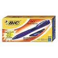 Bic Ballpoint Pen, RT, Medium, Blue, PK12 BU311BE