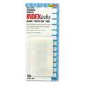 Redi-Tag Index Tabs, Write-On, 1", White, PK104 31000