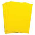 Brady Laser Printer Labels, 8.5" x 11", Yellow, PK25 LAT-28-747Y-25-SH