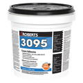 Roberts Floor Adhesive, 3095 Series, Beige, 1 gal, Pail 3095-1