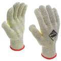 Tilsatec Cut Resistant Gloves, A8 Cut Level, Uncoated, 8, 12PK TTP350-080