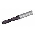 Widia Carbide Drill, 10.30 mm Size, 140  Degrees Point Angle, Solid Carbide, TiAlN Finish, Straight Shank 17050110300