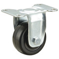 Zoro Select Plate Caster, 2-1/2" Wheel Dia., 175 lb. 435X96