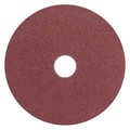 Zoro Select Fiber Disc, 7", 7/8" Hole Mount, Brown, PK25 78072775465