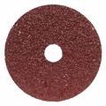 Norton Abrasives Fiber Disc, 7" dia., 7/8" Hole Mount, Brown 66623357285