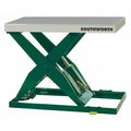 Southworth Scissor Lift Table, 5000 lb. Cap, 48"W, 72"L LS5-36-4872-PB-115V