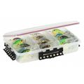 Plano Adjustable Compartment Box with 4 to 15 compartments, Plastic, 3" H x 8.88 in W 374310