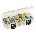 Plano Adjustable Compartment Box with 12 to 18 compartments, Plastic, 2 3/8 in H x 4-1/2 in W 345023