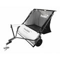 Precision Products Lawn Sweeper, 42 in Working Width, 16 cu ft Hopper Capacity, Nylon Hopper Material ES100