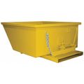 Zoro Select Self-Dumping Hopper, 27.0 cu. ft. Cap. 10077LPYellow