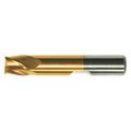 Cleveland 4-Flute PM+™ HSS-E Square CC Single Finishing End Mill Cleveland PM-4-TN TiN 1/2x1/2x1/2x2-1/2 C31930