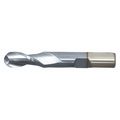 Cleveland 2-Flute HSS Ball Nose Single End Mill Cleveland HG-2B-TC TiCN 1-1/4x1-1/4x2-1/2x5 C39042