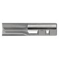 Cleveland 2-Flute HSS Straight Flute Keyway Square Single End Mill Cleveland HG-2KS 0.1855"x3/8"x3/8"x2-3/8" C75364