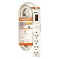 Woods Cord Outlet 8 ft Power Strip, w/On/Off 0414048801