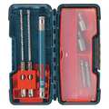 Bosch 2-Cutter Hammer Drill Bit Set 5/32", 3/16", #2, #3, 1/4", 5/16" SDS Plus HC2309