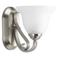 Progress Lighting Torino 1-Light Bath & Vanity, 100 W, Brushed Nickel P2881-09