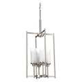 Progress Lighting Alexa 4-Light Foyer, 100 W, Brushed Nickel P3977-09