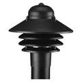 Progress Lighting Newport 1-Light Post Lantern, 60 W, Black P5444-31