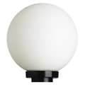 Progress Lighting Acrylic Globe 1-Light Post Lantern, 100 W, Black P5478-60
