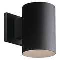 Progress Lighting Cylinder 1-Light Wall Lantern, 17 W, Black P5674-31/30K