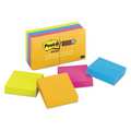 Post-It Pad, 2"X2", Supr Stcky, Ast, PK8 622-8SSAU