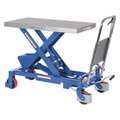 Vestil Hydraulic One Scissor Cart, 1750 lb. Cap, 20"W, 39-1/2"L CART-1750