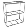 Tennsco Boltless Shelving Unit, 30-5/8"D x 72-5/8"W x 84"H, 3 Shelves, Steel ZLE7-7230S-3